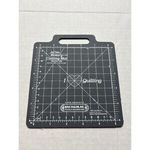 Vintage June Tailor JT-752 Mini Rotary Cutting Mat 6x6.5 Quilting Sewing